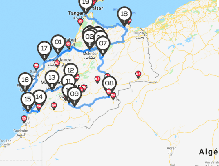 Le Maroc en Camping Car conseils aires itinéraires