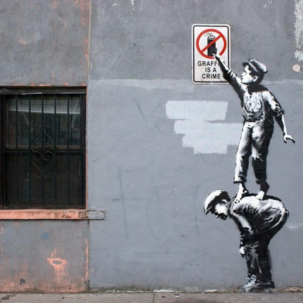 6 lieux pour voir les œuvres les plus iconiques de Banksy