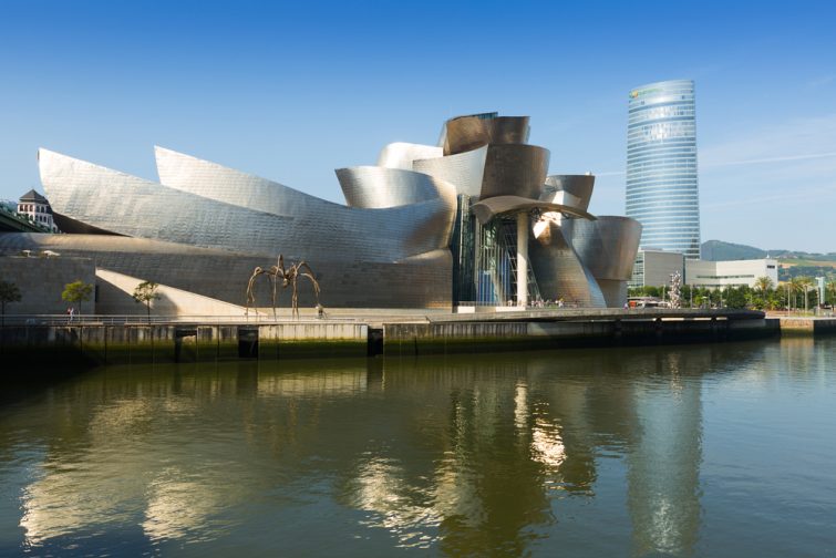 le musée Guggenheim à Bilbao