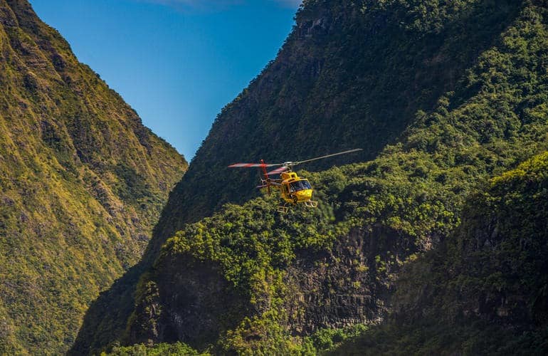 hélicoptère La Réunion