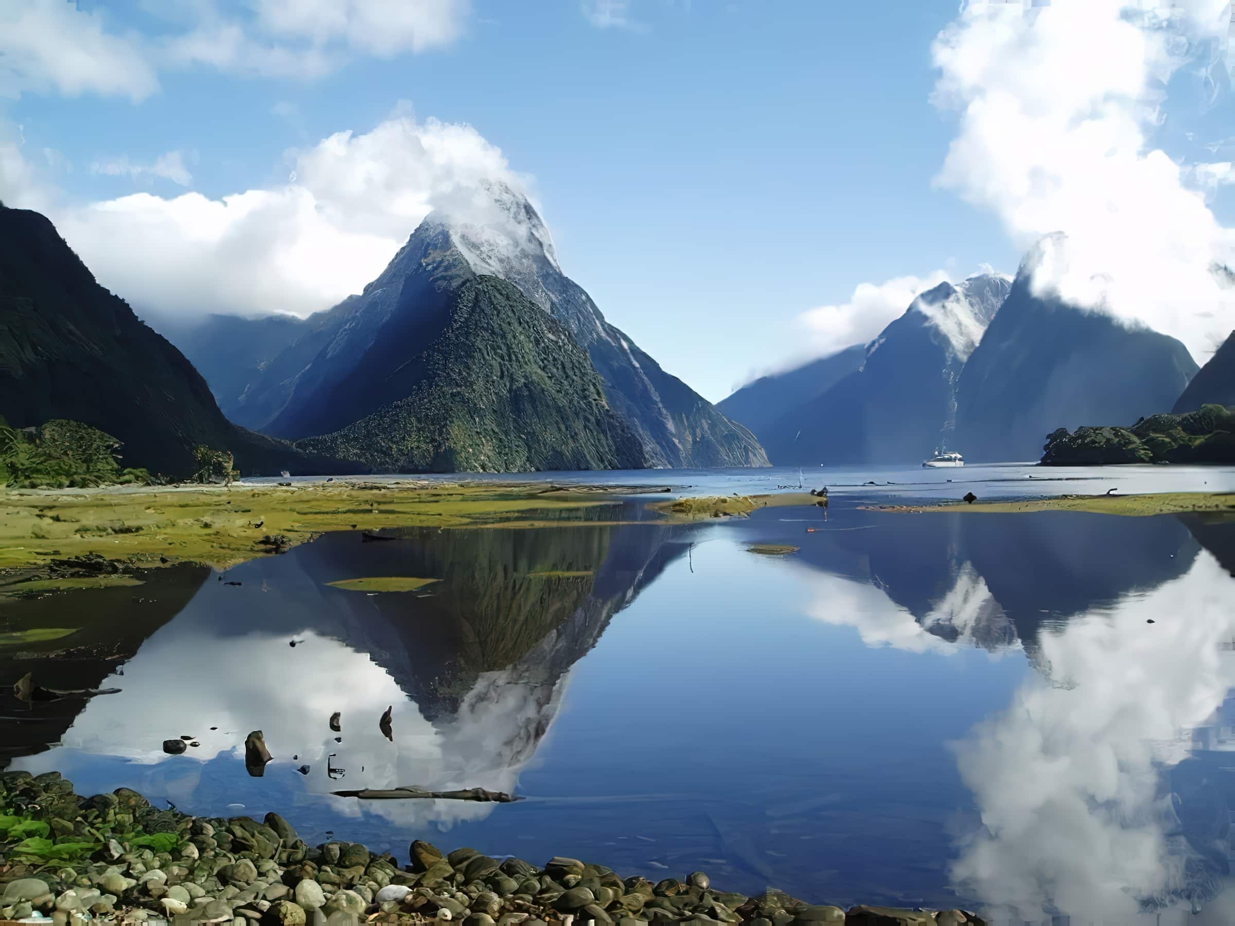 Vue pittoresque de la Nouvelle-Zélande par Toolito