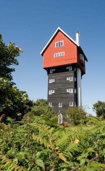 La maison dans les nuages, Thorpeness, Suffolk, Royaume-Uni