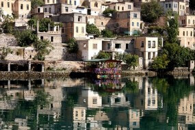 Le village submergé de Halfeti en Turquie