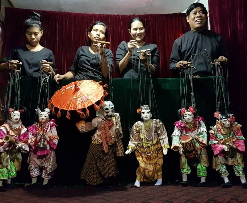 Théâtre de marionnette Htwe Oo, Yangon