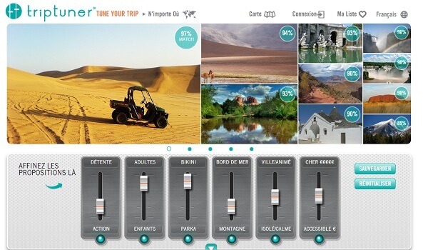 Trip Tuner idées voyages