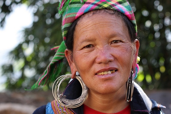 Femme Hmong Sapa Vietnam