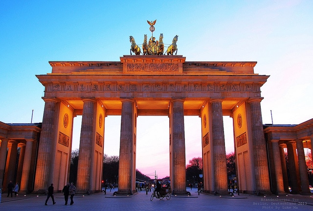 Porte de Brandebourg, Berlin, Allemagne