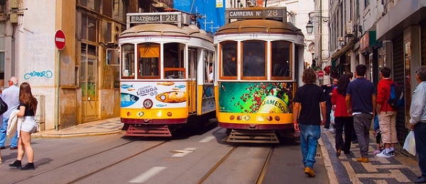 Tramway 28 Lisbonne