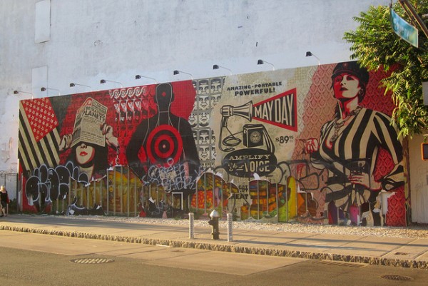 Bowery Mural - Shepard Fairey's May Day