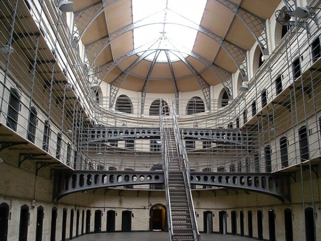 La Prison de Kilmainham en banlieue de Dublin