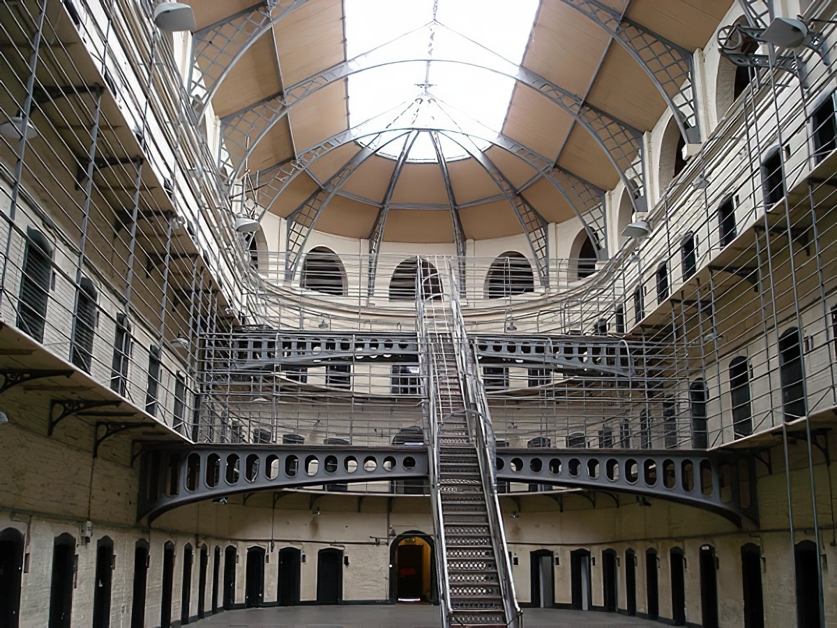 La Prison de Kilmainham en banlieue de Dublin