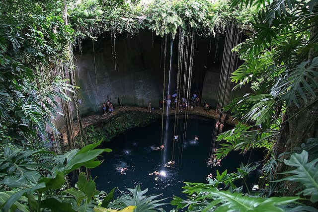 Cenote Ik Kil Yucatan Mexique-1
