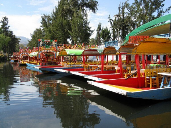 Croisière jardins flottants Xochimilco Mexico