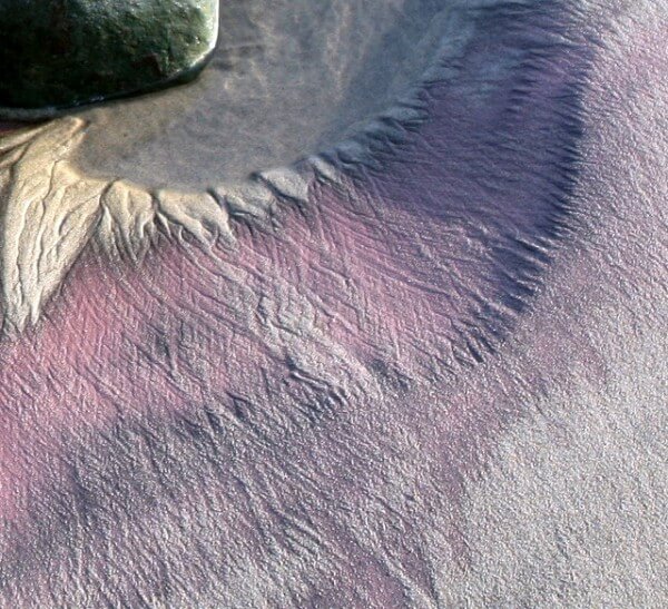 Pfeiffer Beach sable violet plage Californie