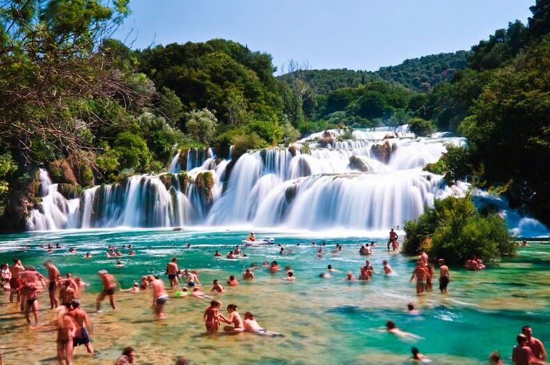 voyage croatie cascade