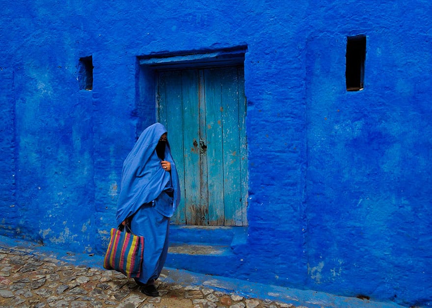 Chefchaouen medina bleue Maroc