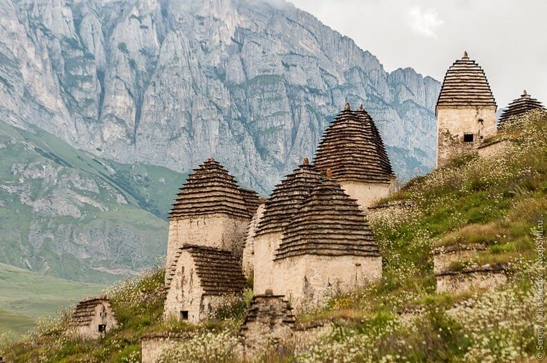 Dargavs en Ossétie, Cité des Morts en Russie