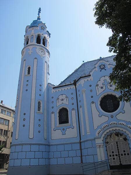 Eglise Saint-Elisabeth, église bleue, Bratislava