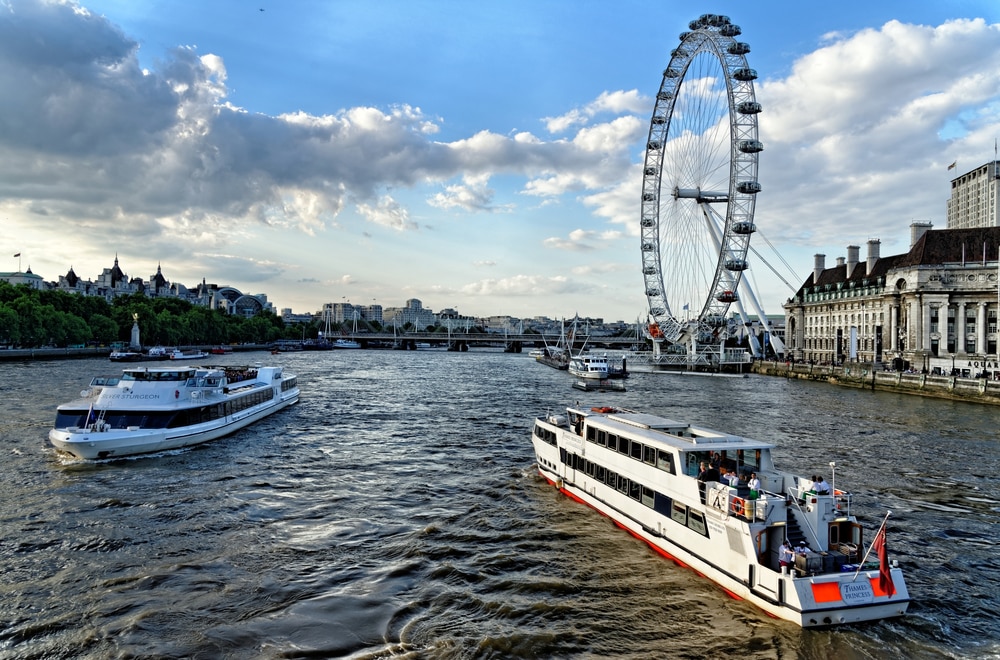 Opter pour une croisière sur la Tamise