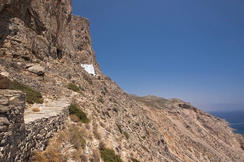 Monastère Panagia Hozoviotissa, Amorgos, Grèce
