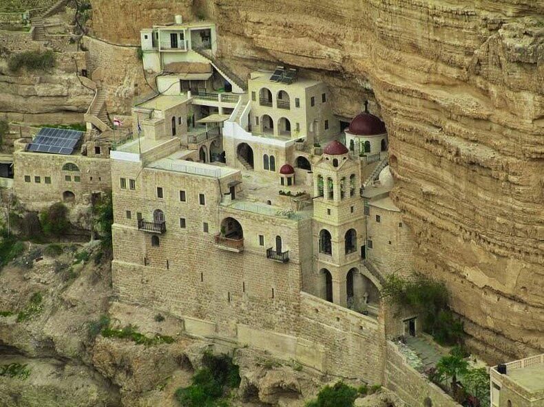 Le Monastère Saint-Georges, Wadi Qelt, Cisjordanie