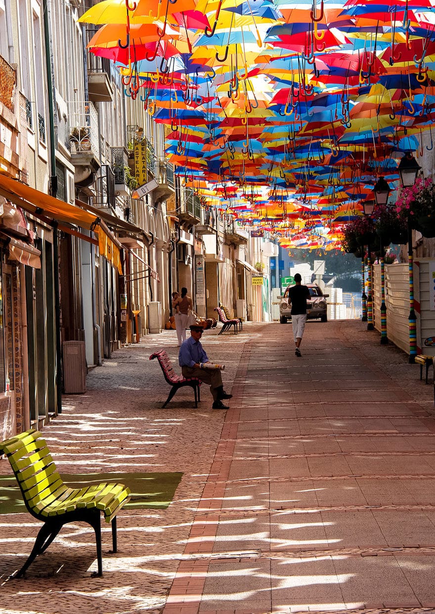 Parapluies, Agueda Portugal-1