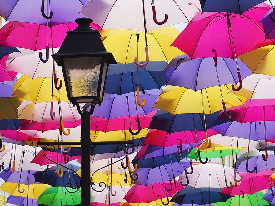 Parapluies, Agueda Portugal-1
