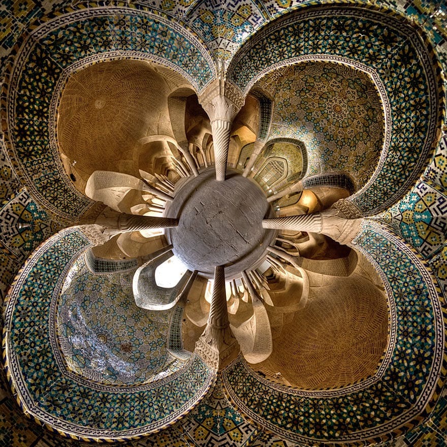 Photos de l'intérieur de mosquées en Iran par Mohammad Domiri