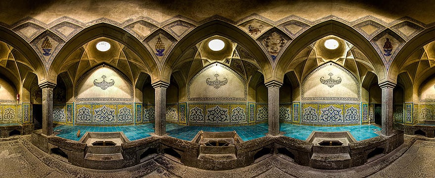 Photos de l'intérieur de mosquées en Iran par Mohammad Domiri