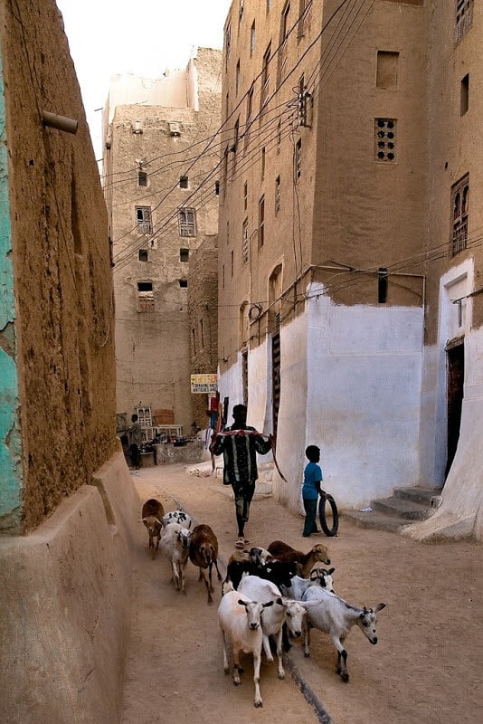 Shibam, Manhattan du désert, au Yémen