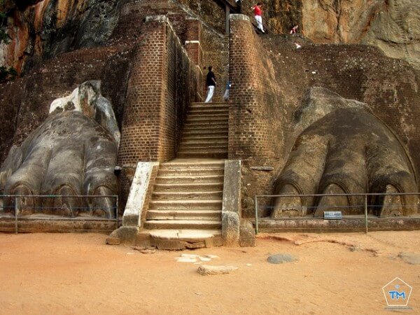 Sigiriya et son Rocher du Lion au Sri Lanka