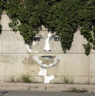 Street-art en interaction avec la nature et l'environnement