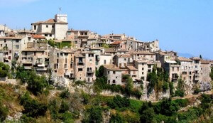 Villages perchés, Tourrettes-sur-Loup sur la Côte d'Azur