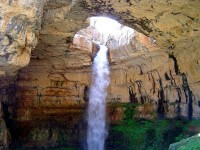 Gouffre des Trois Ponts, cascade de Baatara, Liban