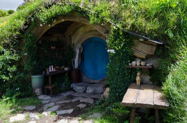 Hobbiton, Hobbitebourg, Matamata, village des Hobbits, Auckland, Nouvelle Zélande