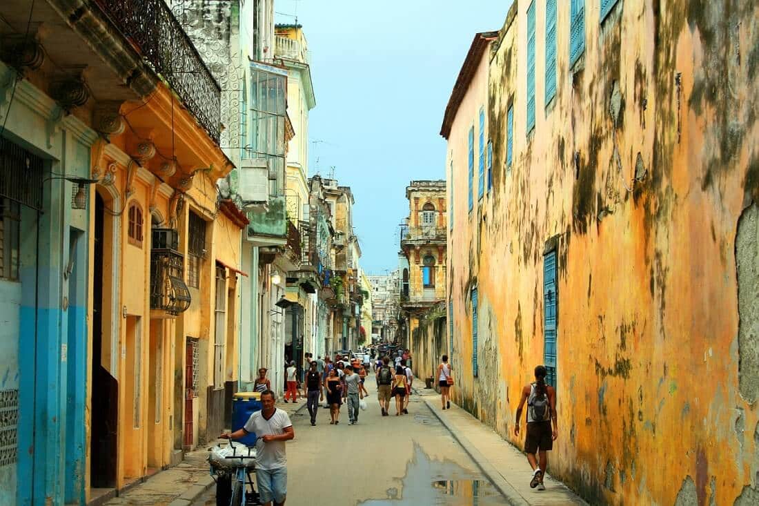 La Havane, ruelle, Cuba