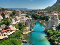 Stari Most, Vieux Pont, Mostar, Bosnie