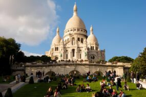 Touristes Paris Sacré Coeur, France pays le plus visité au monde