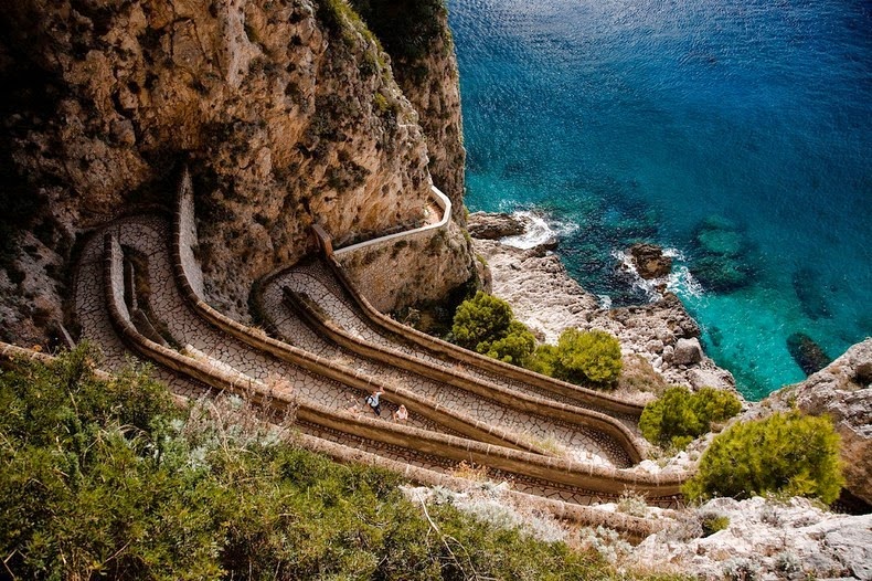 Via Krupp Capri, Italie
