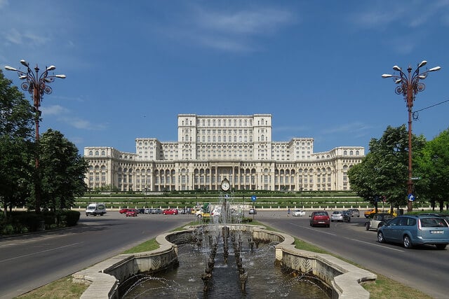 Palais du Parlement, Bucarest