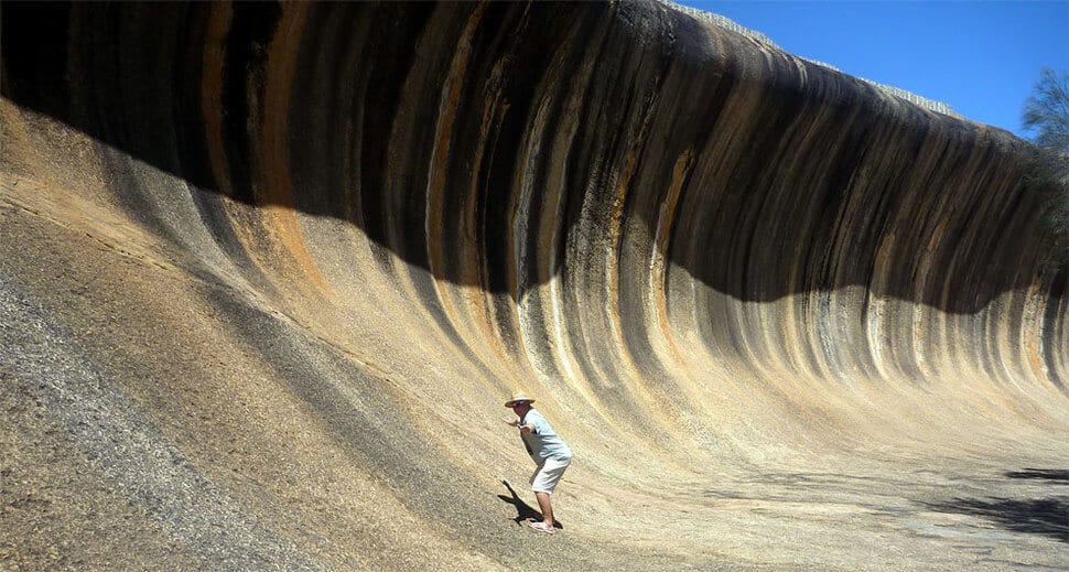 Wave Rock, Hyden, Australie, rocher vague
