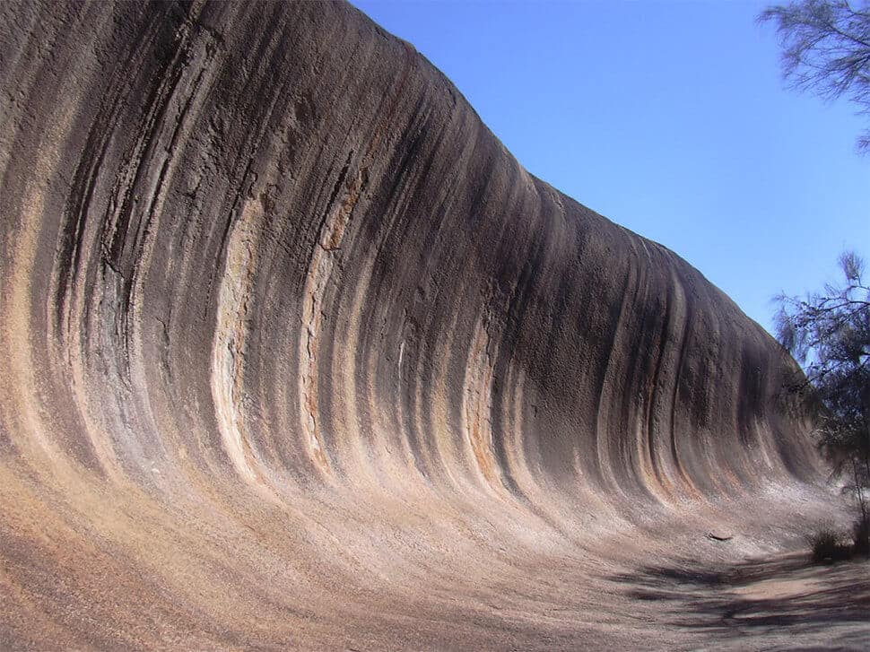 Wave Rock, Hyden, Australie, rocher vague