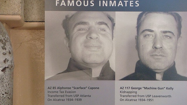 Détenus célèbres de la prison d'Alcatraz, Al Capone