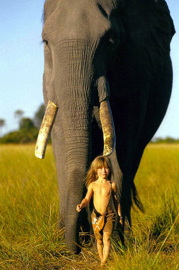 Tippi Degré, vraie vie sauvage, Mowgli du Livre de la Jungle moderne