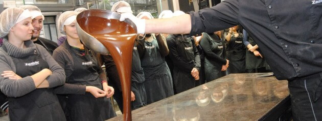 Visite guidée et dégustation chez un chocolatier de Bruxelles