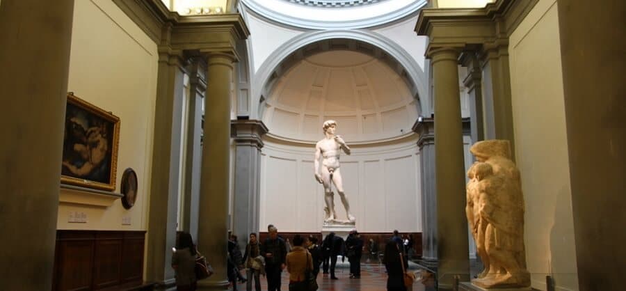 David, Michelange, galerie de l'Academie, Florence