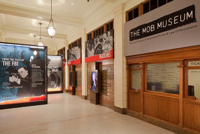 The Mob Museum, Musée de la Mafia, Las Vegas