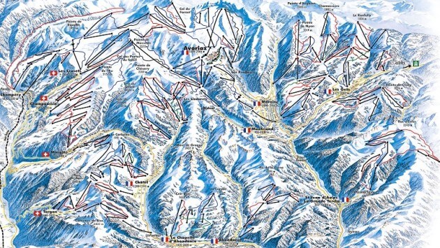Les plus grands domaines skiables au monde
