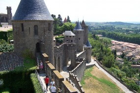 Remparts de Carcassonne, cité médiévale