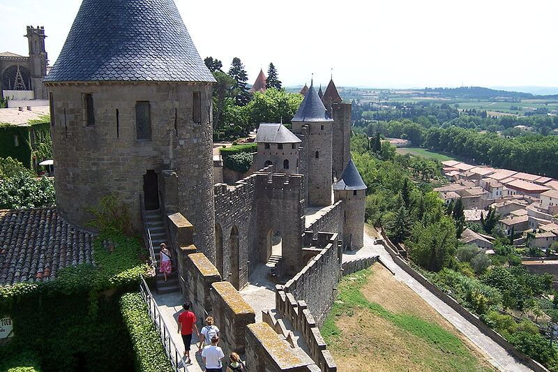 Remparts de Carcassonne, cité médiévale